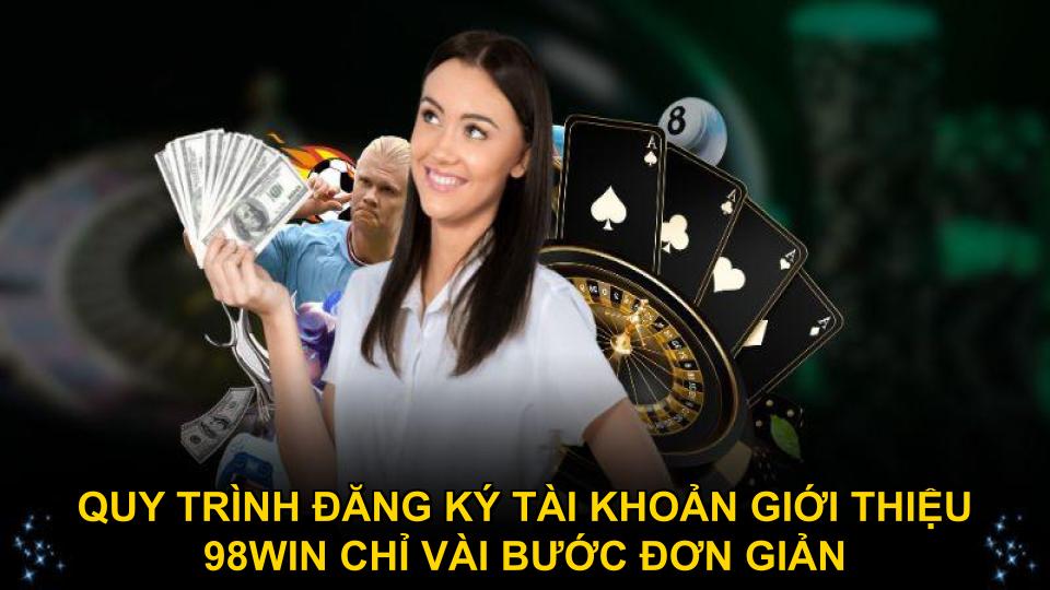 Quy trình đăng ký tài khoản giới thiệu 98WIN chỉ vài bước đơn giản